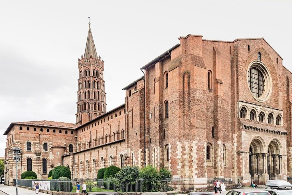 Le Central - Chambre Privative Avec Salon Et Terrasse Privee Hotel Toulouse Buitenkant foto